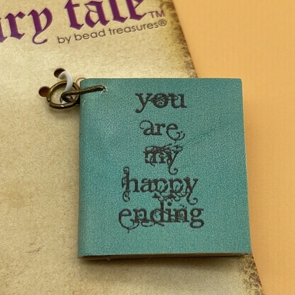 bead treasures fairy tale charm you are my happy ending (For Bundles Only)